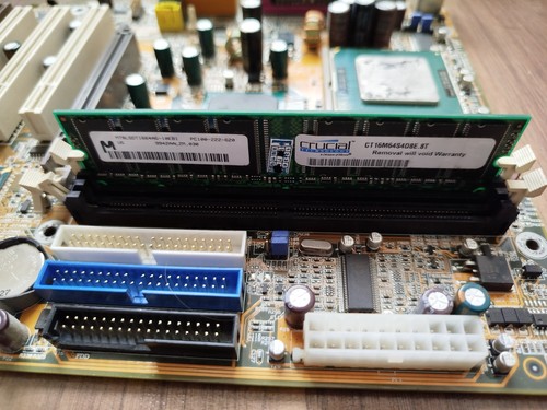 Socket 370 motherboard + Intel Celeron 1200Mhz CPU and 128MB RAM - Picture 4 of 12