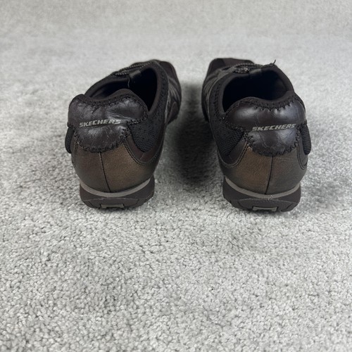 Skechers Bikers Shoes Womens Size 8.5 Slip On Comfort Casual 21374 - Picture 4 of 11