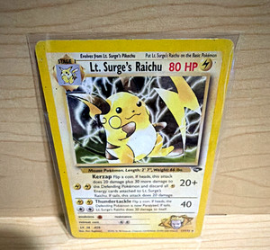 Lt. Surge Raichu | eBay