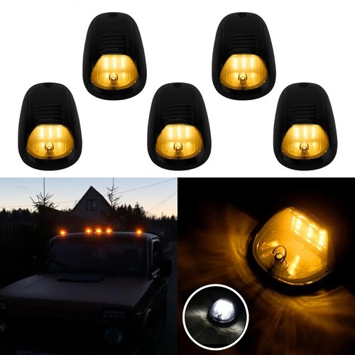 5X Auto LED Blinker Dachbeleuchtung Dach Lampen Leuchten Für LKW KFZ Cab 12V/24V - Bild 1 von 22