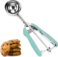 Cookie Scoop, 18/8 Stainless Steel Cookie Scooper, Cookie Scoops for Baking, 3Tb