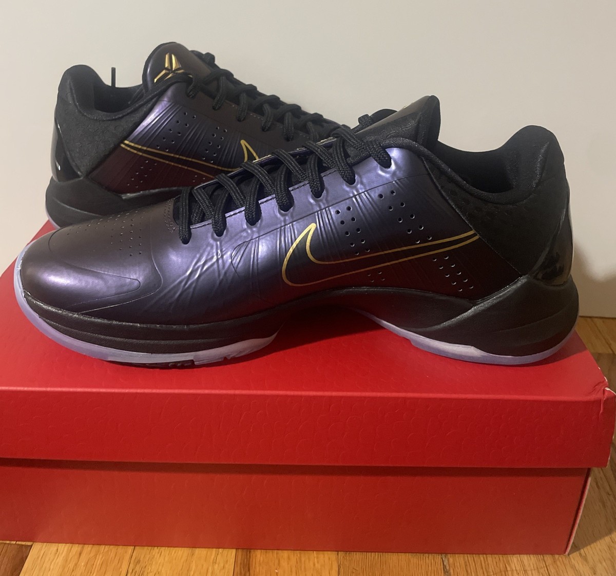 シューズ(男性用) kobe 5 protro 27.5 Nike Kobe 5 Protro Year of the Mamba Eggplant IB4481-500