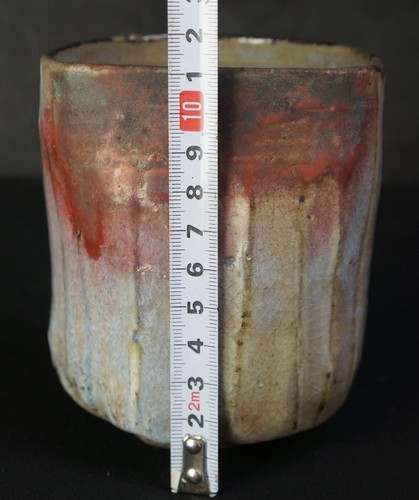 Arte de horno Japón Kanjiro Fuyu-Chawan cuenco de invierno 1900 verde Matcha ropa de té - Imagen 10 de 12