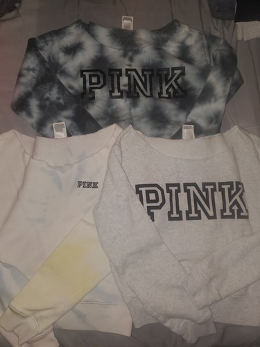 Victoria's Secret Pink Bekleidungspaket Größe Small Schulterfrei Rundhalsausschnitt - Bild 1 von 6