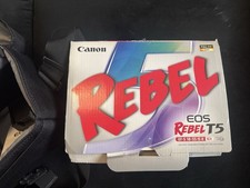 Canon EOS Rebel T5 EOS 18.0MP Digital SLR Camera Kit EF-S 18-55 iii New Open Box