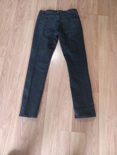 PD&C Mens Jeans Size 30x30- Measures - 28x27 Black- Slim Fit Stretch - Picture 5 of 7