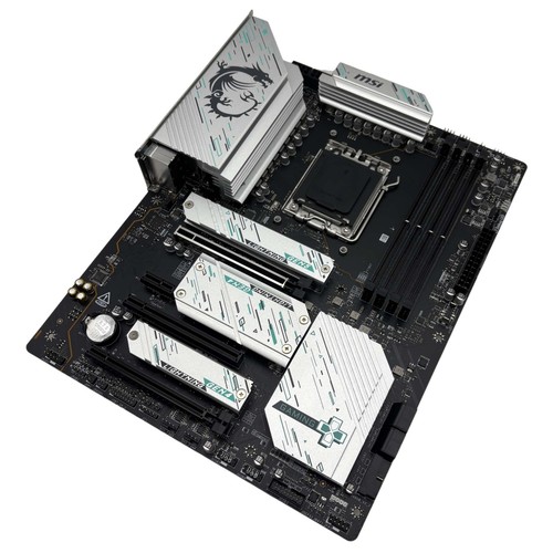 For MSI X670E GAMING PLUS WIFI Motherboard AM5 AMD SATA 6Gb/s ATX DDR5 4xM.2 - Picture 2 of 7