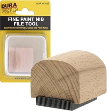 Dura-Gold - Fine Paint Nib File Tool - Fix Imperfections, Shave Off... 