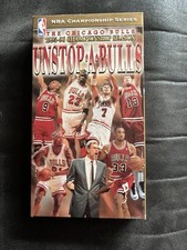 UNSTOP-A-BULLS The Chicago Bulls 1995-96 Championship Season VHS New Sealed!