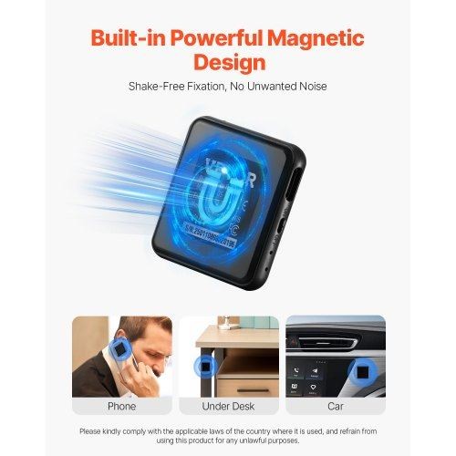 Mini Spy Digital Voice Activated Recorder Magnet Aufnahme Abhörgerät - Bild 5 von 10