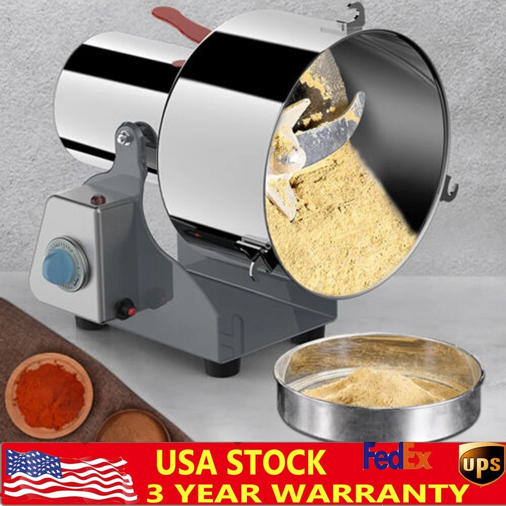 Commercial Electric Herb Grinder Spice Crusher Dry Grain Pepper Machine 2000g
Opens in a new window
