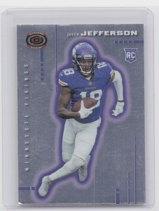 2020 Panini Chronicles Justin Jefferson RC #D-9 Vikings Dynagon Rookies