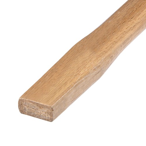 Juego de 2 piezas de repuesto de mango de madera de 14 pulgadas para martillo de hacha ojo cuadrado plano - Imagen 3 de 5
