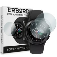 2X Erbord Schutzglas FüR Samsung Galaxy Watch 4 46Mm Classic, Glas