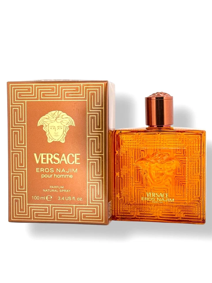Versace Eros Najim Perfume 3,4 oz 100 ml Spray Hombre Foto 4 de 4