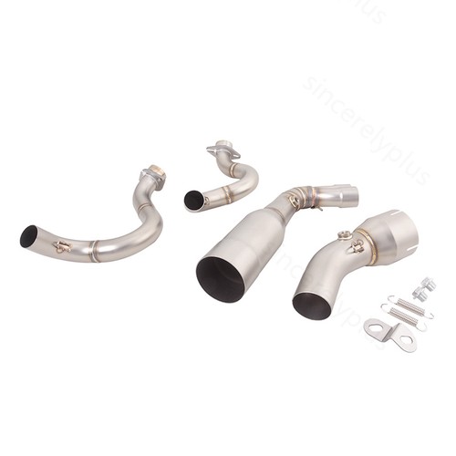 Sistema silenciador tubo escape delantero moto Kawasaki Z650 Ninja650 2023-25 - Imagen 6 de 7