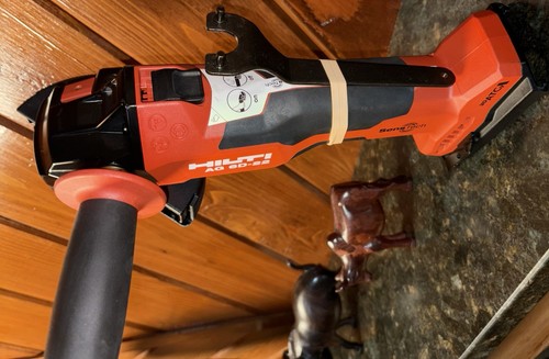 NURON AG 6D 22 5 ATC Lithium-Ion 5 in Cordless Brushless Angle Grinder Tool Used - Picture 3 of 7