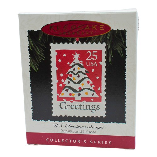Hallmark Ornament: 1995 U.S. Christmas Stamps, QX5067, Non-Mint Box - Picture 2 of 2