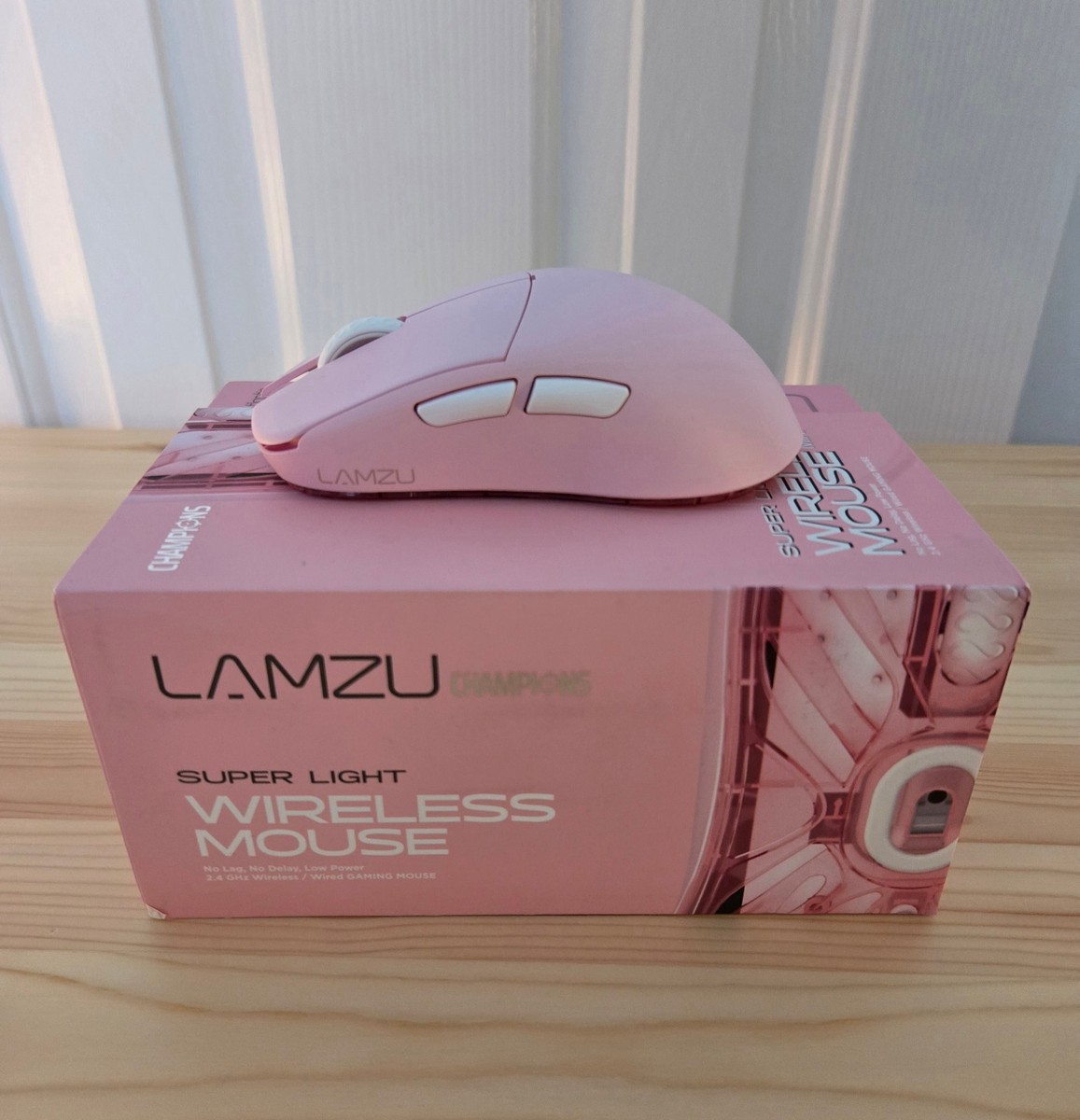 LAMZU ATLANTIS MINI Champion Edition Light Pink | eBay