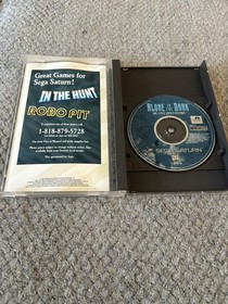 Alone in the Dark One-Eyed Jack's Revenge missing Registration- Sega Saturn