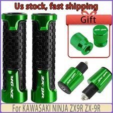 For KAWASAKI NINJA ZX9R ZX-9R Motorcycle Handlebar Grips Bar End Cap Tire Valve