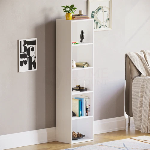 SALE 5 Tier Cube Bookcase Shelf Display Storage Unit Living Room Furniture White