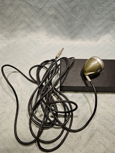 Shure 520D microphone wired vintage green magnetic Mexico
