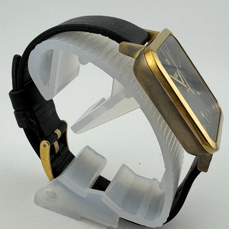 Nixon Quartz Watch the Ragnar 36 Women 50m Gold Tone Steel Square New Battery - Image 3 of 4