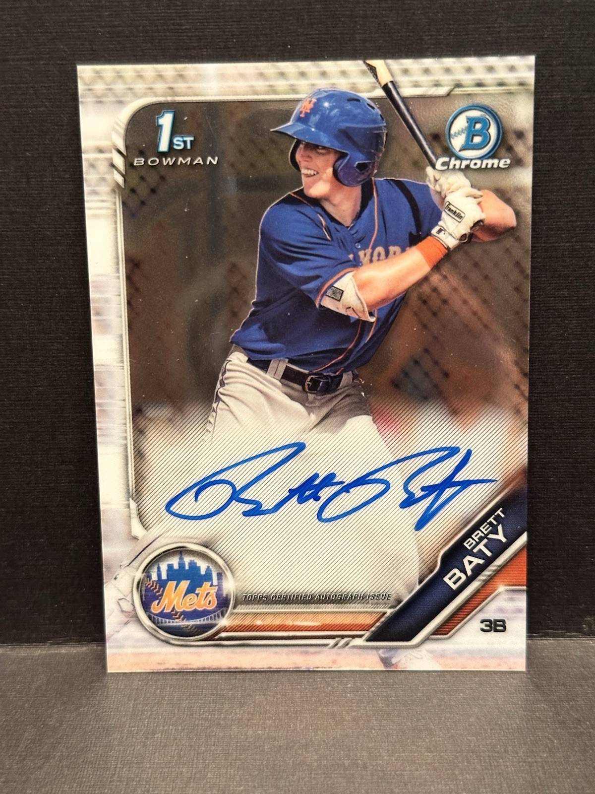 2019 Bowman Chrome Draft BRETT BATY #CDA-BB Auto