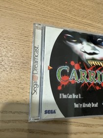 Carrier (Sega Dreamcast, 2000) Complete CIB W/ Manual - Tested
