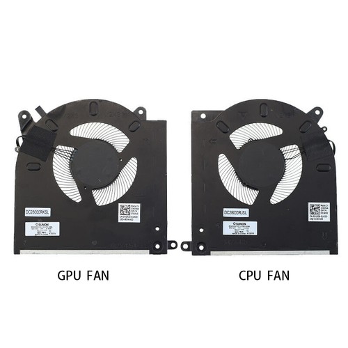 For DELL Alienware M15 R3 R4 RTX 2070 Laptop CPU / GPU Cooling Fan 0TG9V0 0D1X38 - Afbeelding 7 van 10