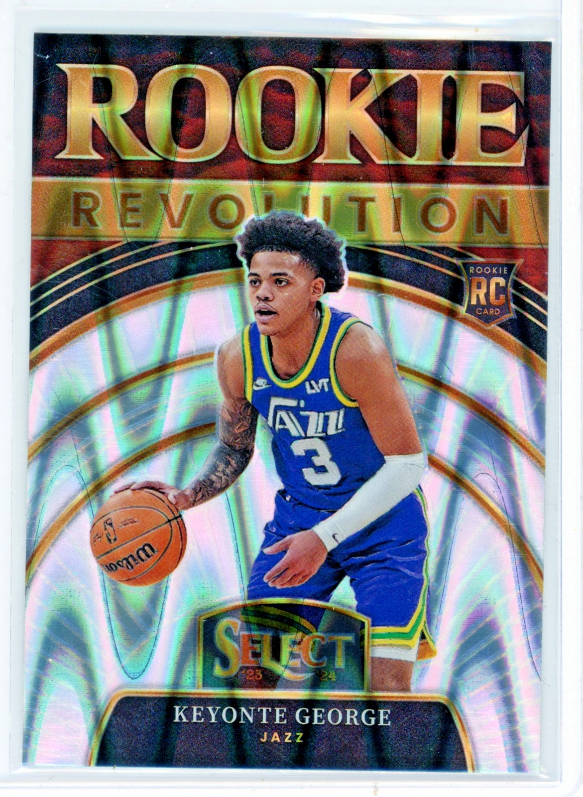 Keyonte George 2023-23 Select Rookie Revolution Tectonic Prizm #2
