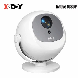 XGODY 400 ANSI 4K Projecteur Android portable 1080P WiFi6 Bluetooth 50% Zoom