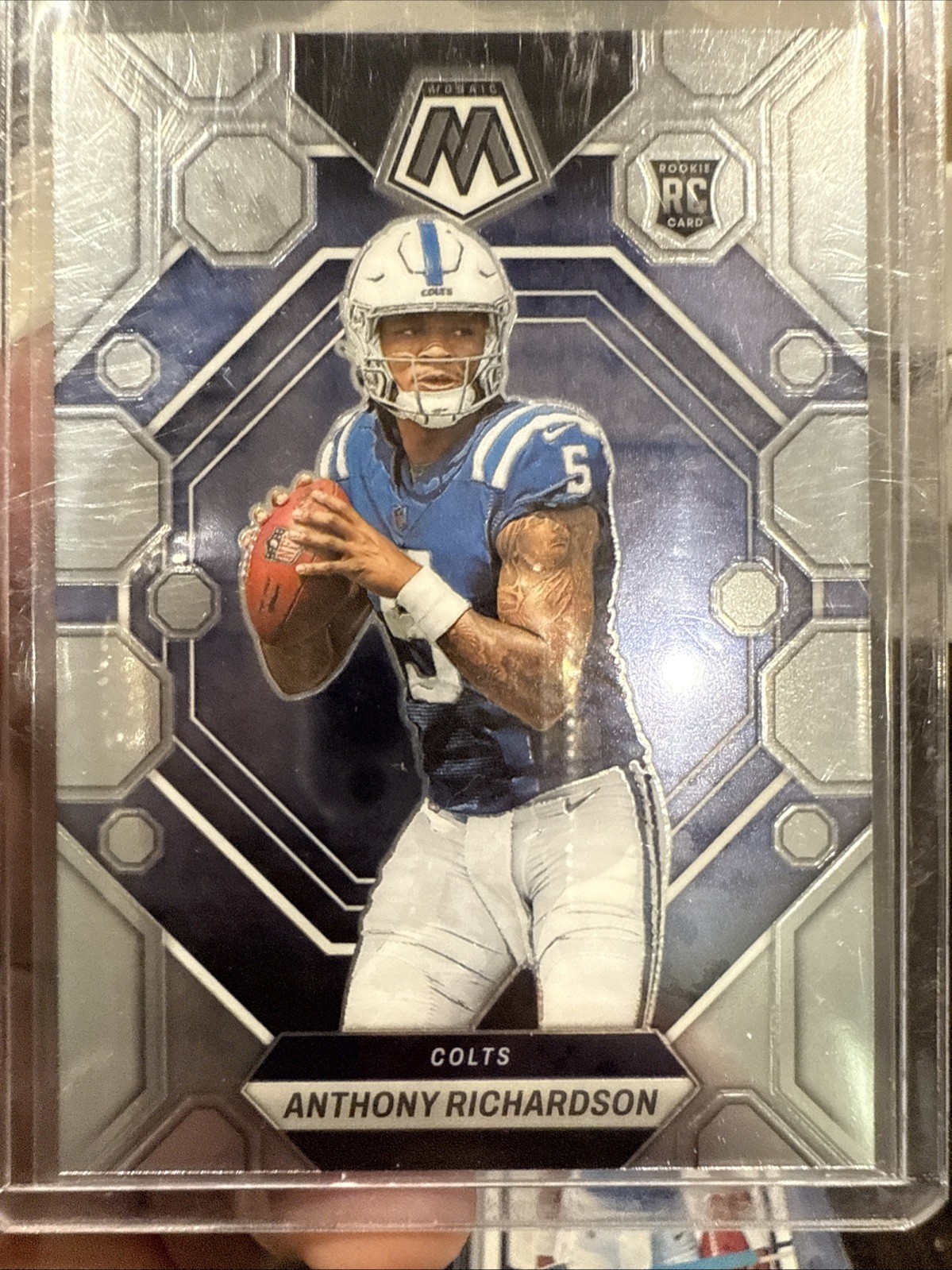 2023 Mosaic Anthony Richardson Silver Prizm RC #282