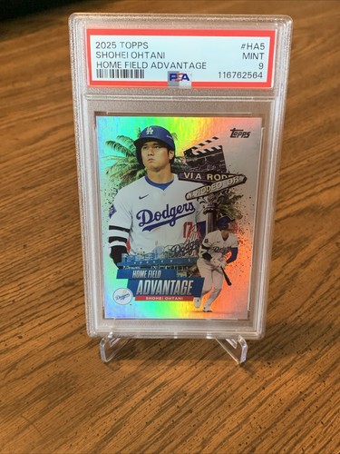 2025 Topps Home Field Advantage #HA5 SHOHEI OHTANI PSA 9