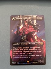 MTG - Final Fantasy - Vincent Valentine (528) *Borderless Surge Foil*
