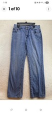 GIRLS Lucky Brand Bill Straight Light Wash Blue Denim Jeans Size 18