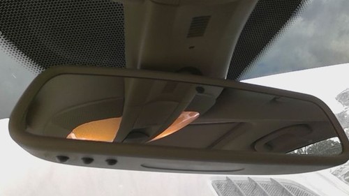 07 08 09 10 11 12 MERCEDES GL450 Rear View Mirror gray auto dimming - Picture 3 of 4