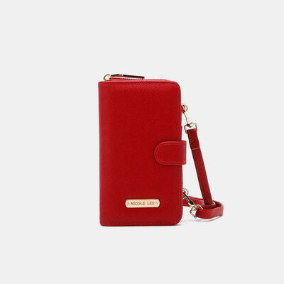 Nicole Lee USA 2 Piece Phone Case Crossbody Wallet - Picture 16 of 32