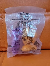 Rare HTF 1996 Carl's Jr. Bendable Buddies  Orange Purple Turtle ~ Brand New