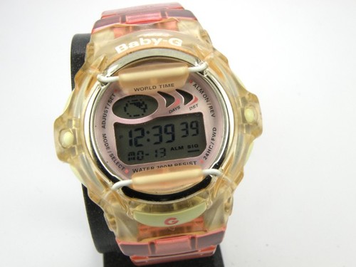 Ladies Casio BG196A Baby-G Chrono Pink Watch - 200m - Picture 3 of 6
