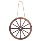  Garage Farmhouse Home Decoration Rustic Wooden Wheel Wall Hanging