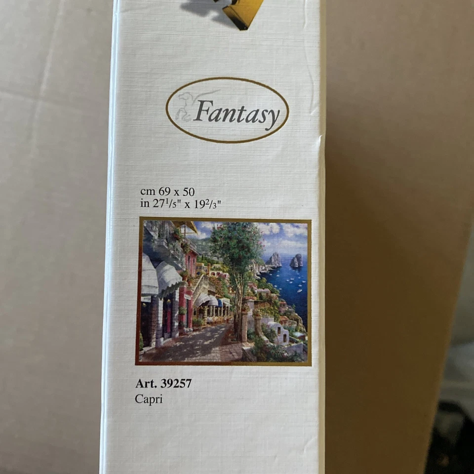 Clementoni 1000 Piece Jigsaw Puzzle Sam Park Soho Art 39257 Capri 27”x 19” - Image 3 of 3