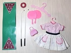 Vintage 60s Ideal Pepper Happy Holiday Doll Clothes Shuffleboard Japan Tammy Lot