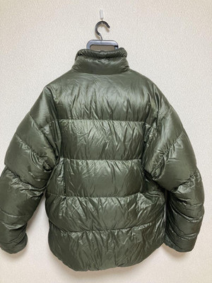 Excellent Used Montbell Down Jacket L Final 90S Old Olive