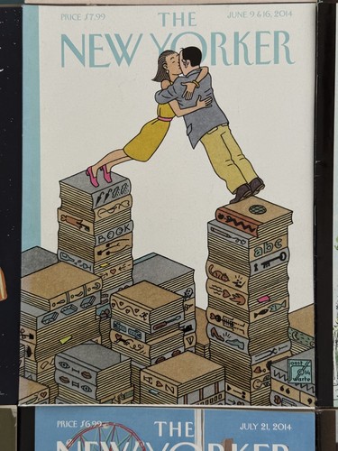 The NEW YORKER Magazine 2014 Bundle x 12 Fiction Satire Iconic Cover Artwork - Picture 7 of 14