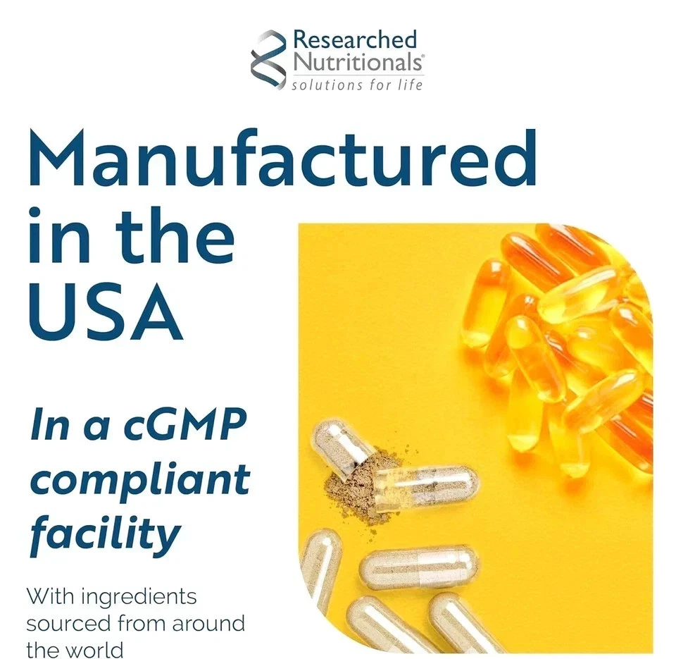 ATP 360 by Researched Nutritionals Mitochondrial & Cellular Energy 90 Capsules - Image 4 of 4