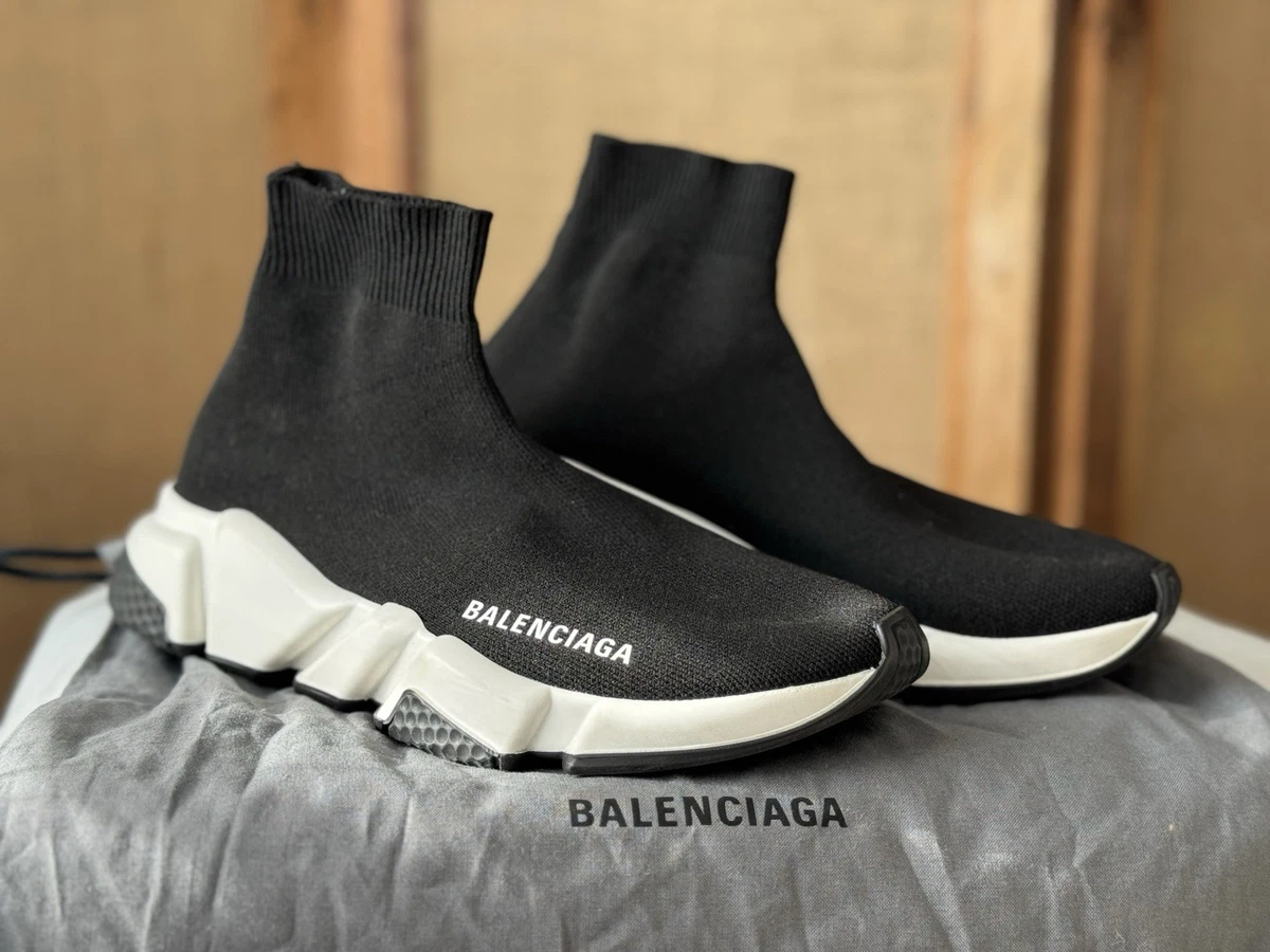 Balenciaga Speed 2.0 Sneaker Shiny Black W for sale | eBay