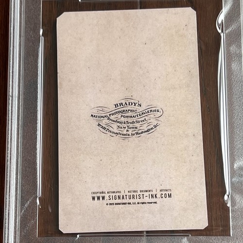 ULYSSES S. GRANT * PSA/DNA * Autograph CUT SIGNATURE Signed CDV  * U S Civil War - Afbeelding 9 van 10