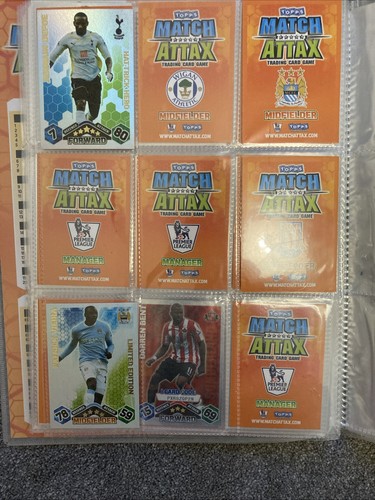 Match Attax 2009/10 Binder And Extra Binder And Play Pitch Near Complete - Picture 23 of 23